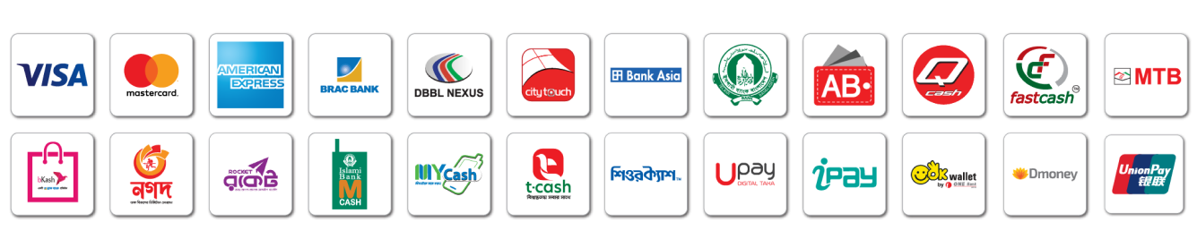 Accepted payment methods